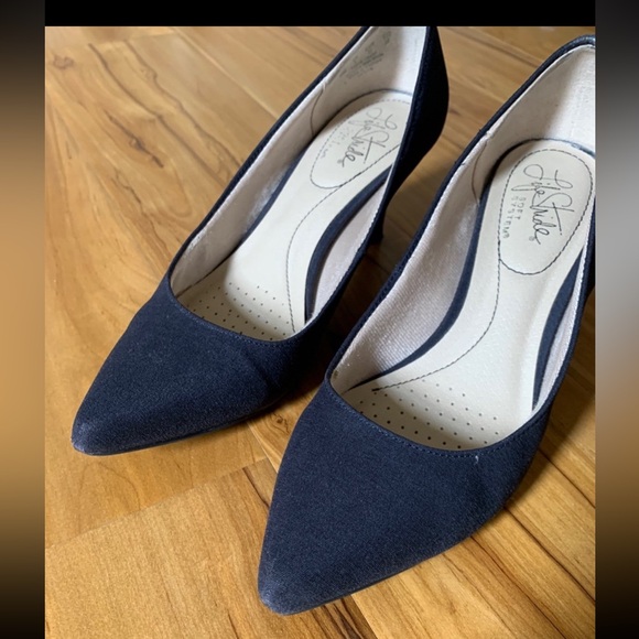 Life Stride Womens Navy Pumps - Picture 7 of 8